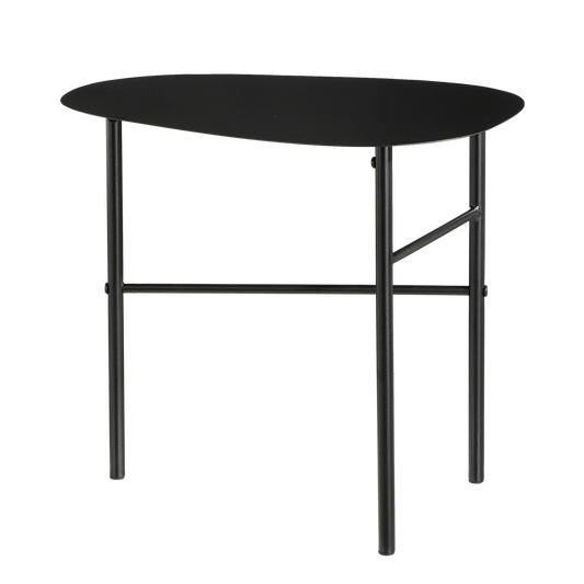 Fonda Side table - L44 x W30 x H40 cm - Metal - Black