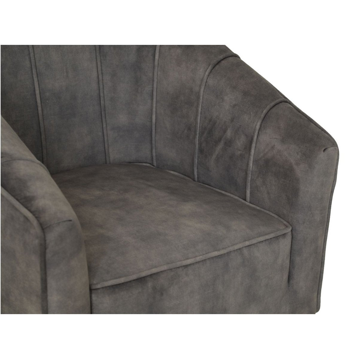 Dining room chair Chester - 60x63x83 - Dolphin gray - Adore 180