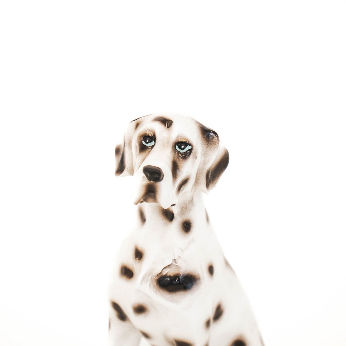 HV Dalmatian Dog - Black and white - 11.5x19.5x8cm