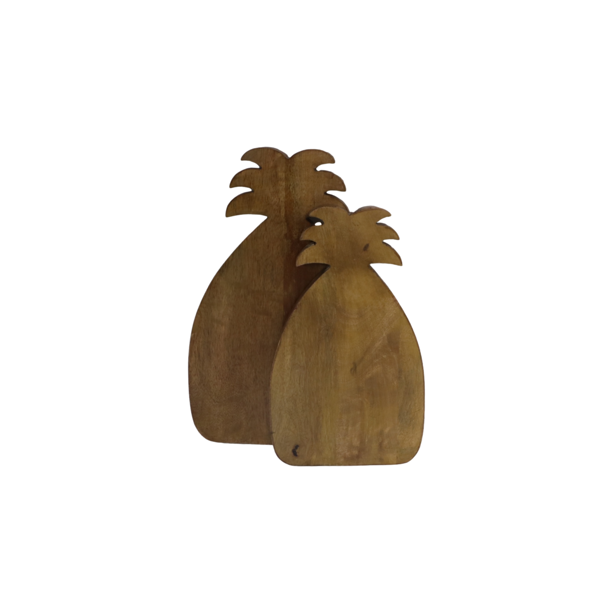 Ananas snijplank - 34x22x2 - Naturel - Mangohout