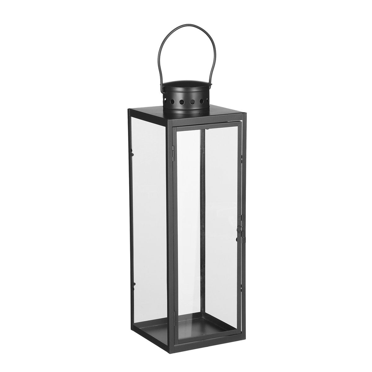 Arzilla Lantern - L15 x W15 x H45 cm - Black