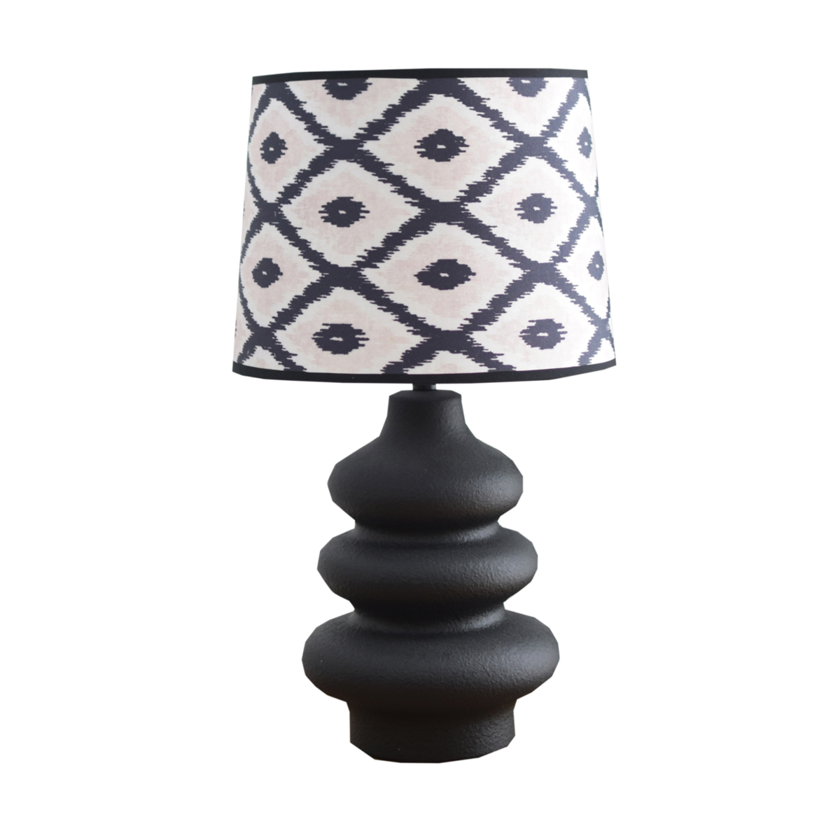 Housevitamin Flow Table Lamp - Ceramic - Black