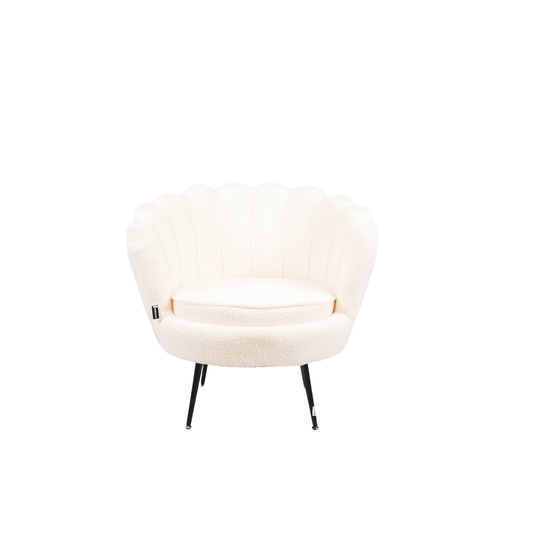 HV Armchair Chair Shell - Teddy White