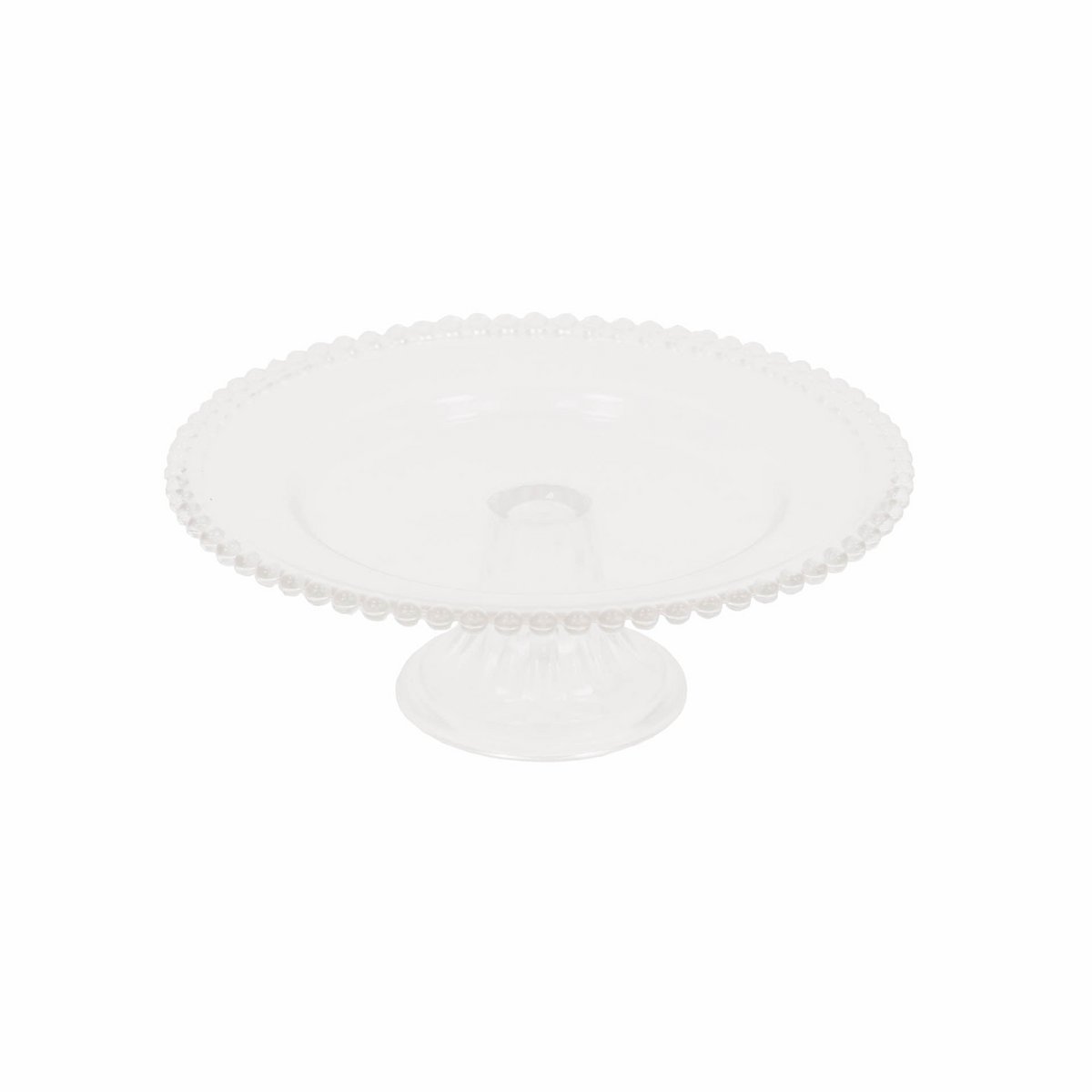 Housevitamin Cake Board Glass - Clear - 27x27x10cm