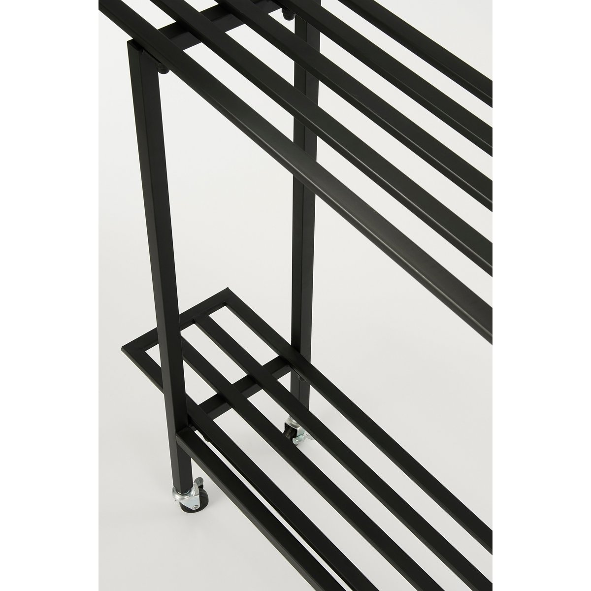 Greenrax Plant Stand - L90 x W22 x H75 cm - Metal - Black