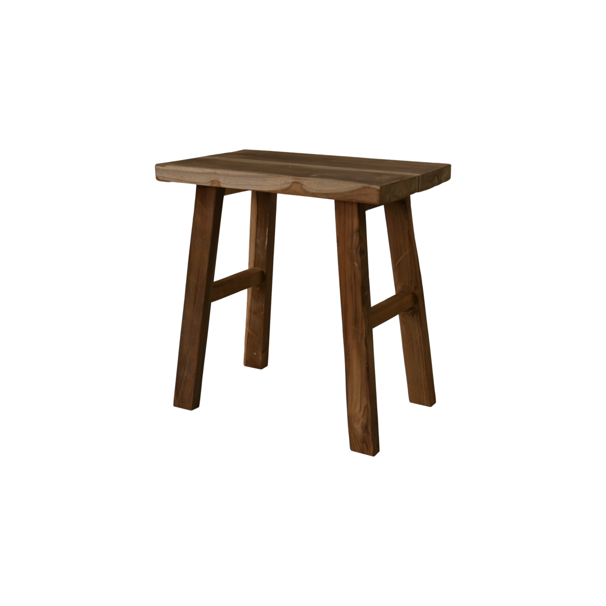 Stool Outdoor - 45x29x45 - Natural - Teak