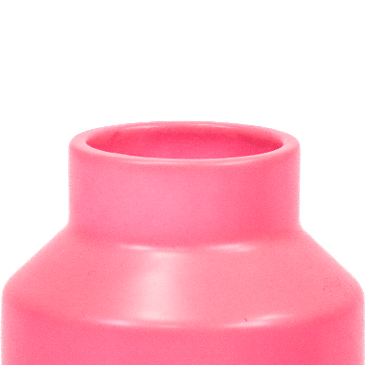 Housevitamin Vase - Neon Pink - 11.5x11.5x18.5cm