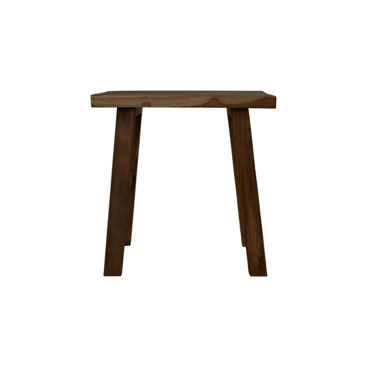 Stool Outdoor - 45x29x45 - Natural - Teak