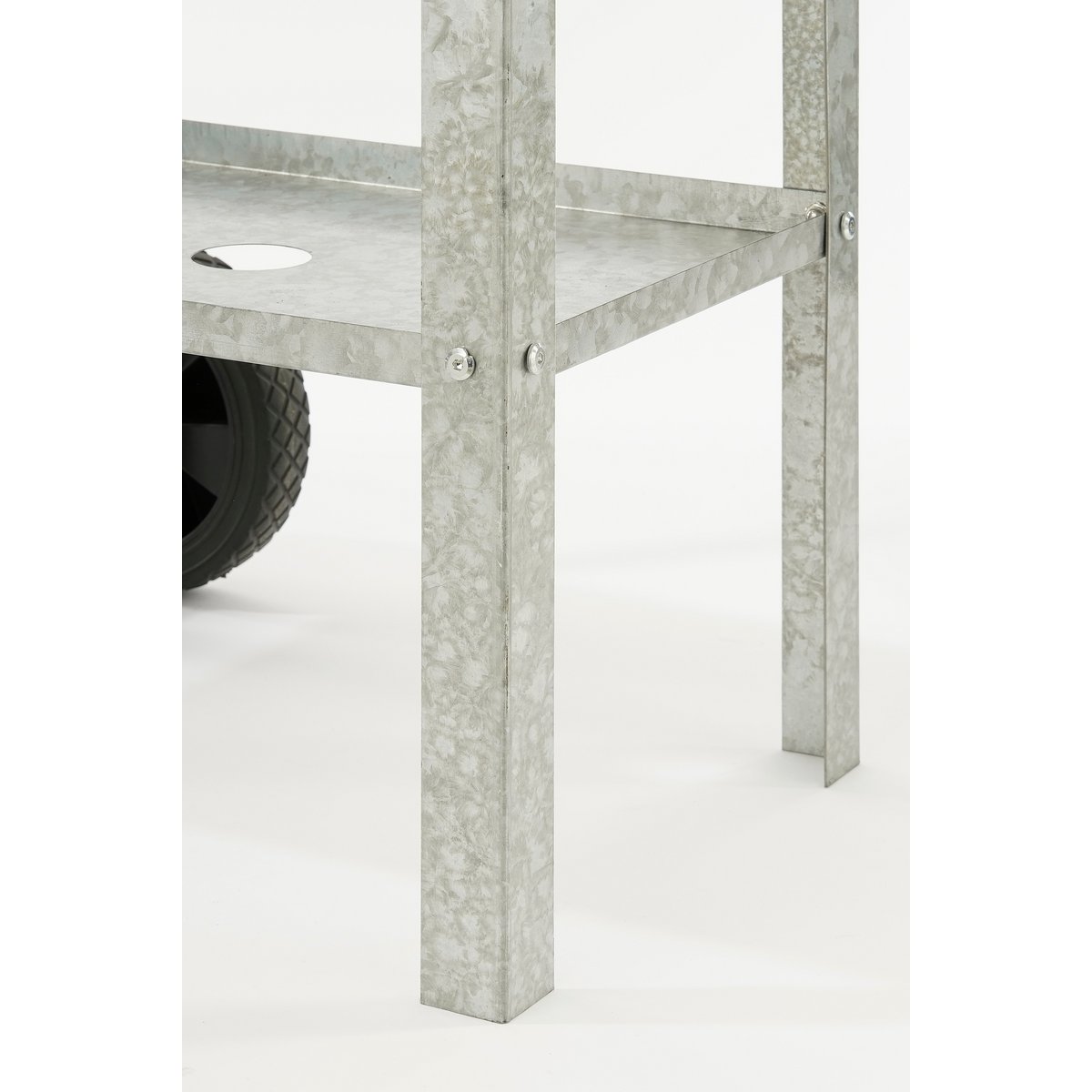 Ken Grow Table - L70 x W38 x H127 cm - Galvanized sheet steel