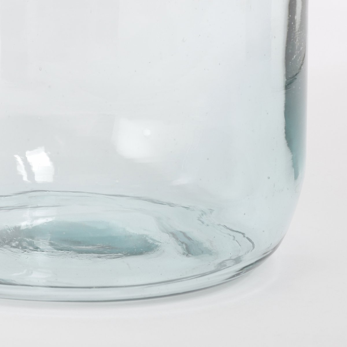 Vienne Vase - H40 x Ø23 cm - Recycled Glass - Transparent