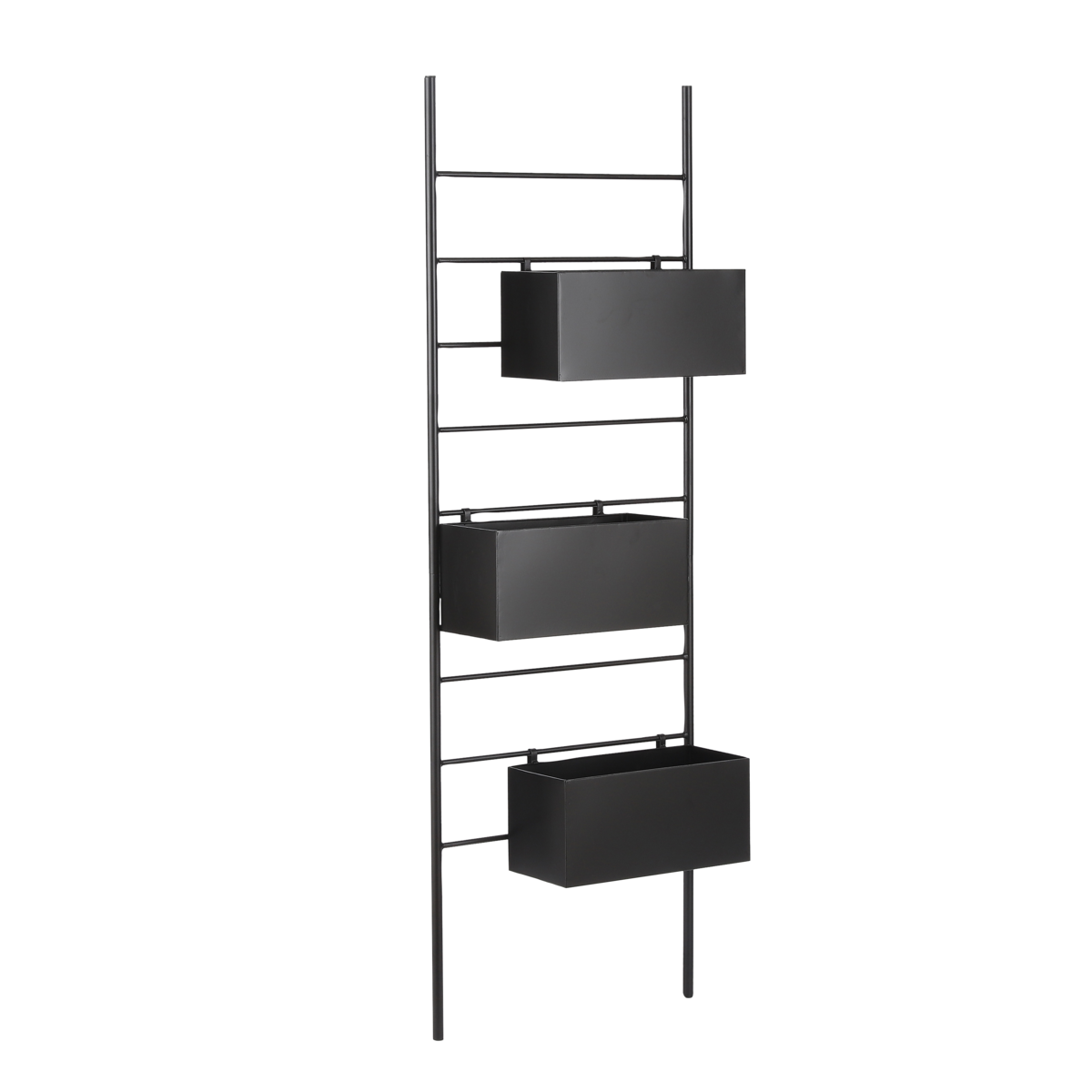 Dani Plant rack - L54 x W20 x H160 cm - Metal - Black