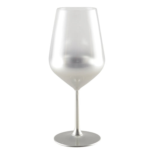 SILVER GLOW WINE GLASSES - SET OF 6