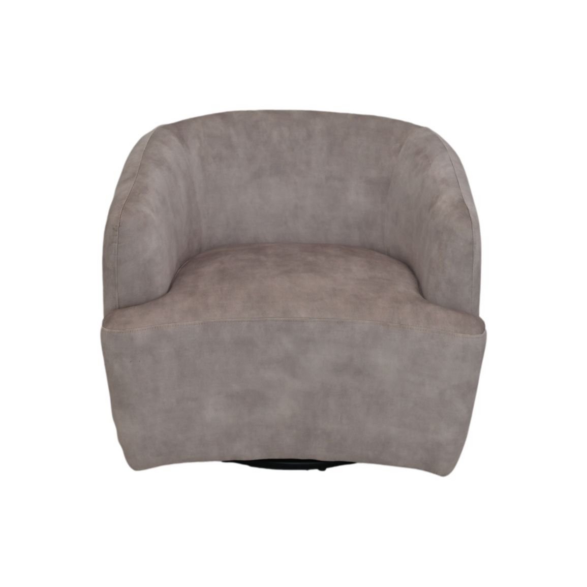 Draaifauteuil - Wit/Zwart - Adore 01 - Fluweel/metaal