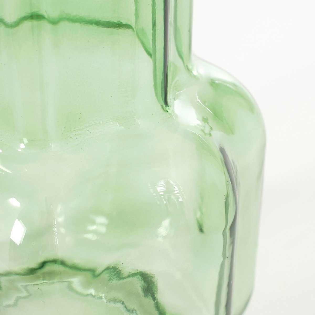 Missouri Vase - H25 x Ø15 cm - Glass - Green