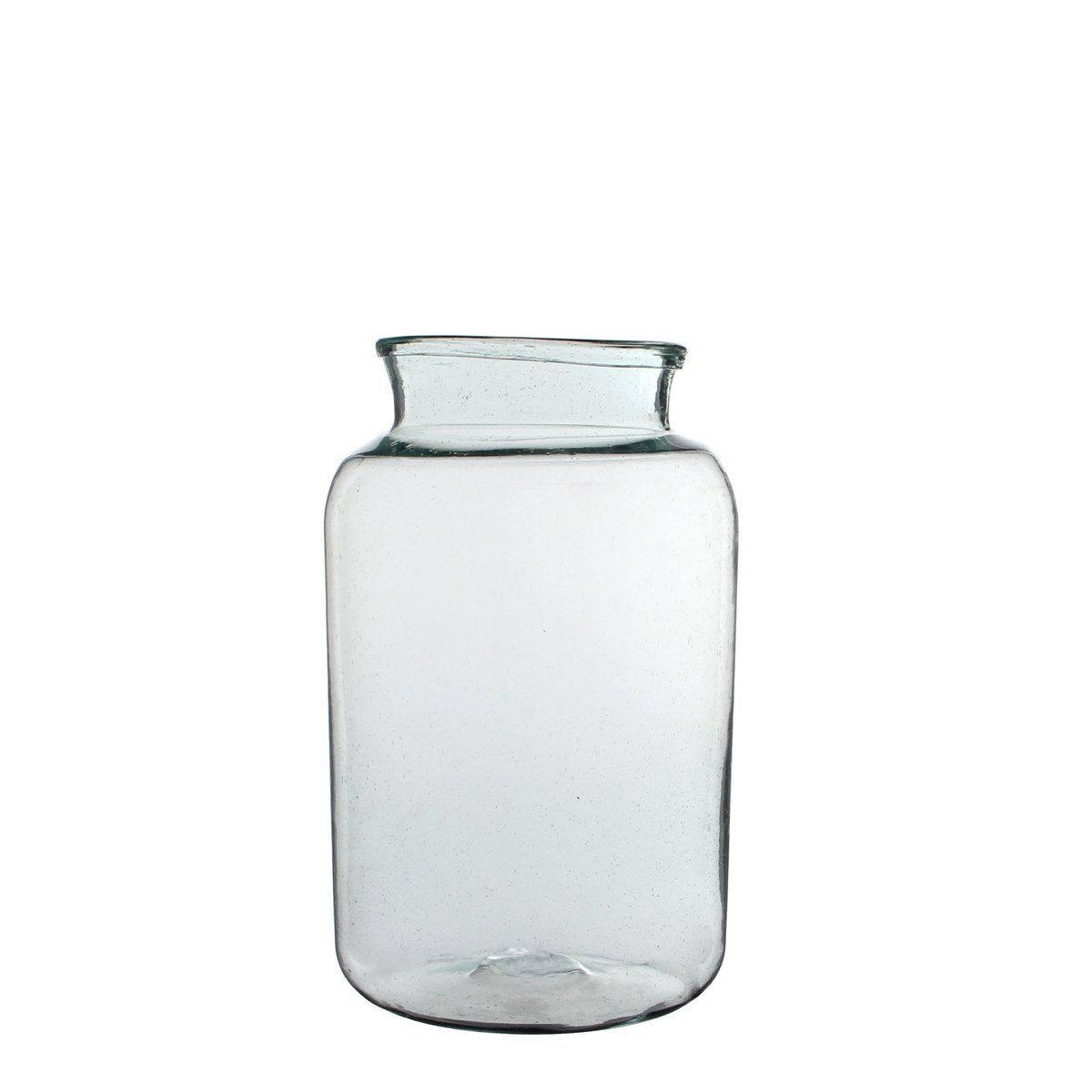 Vienne Vase - H40 x Ø23 cm - Recycled Glass - Transparent