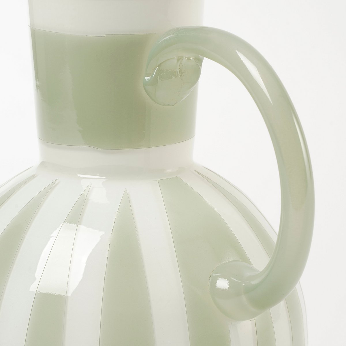 Bazaar Vase - H21 x Ø18 cm - Glass - Light green