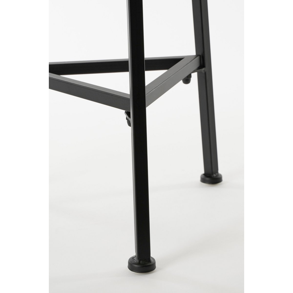 Plant table - H120 x Ø35 cm - Metal - Black