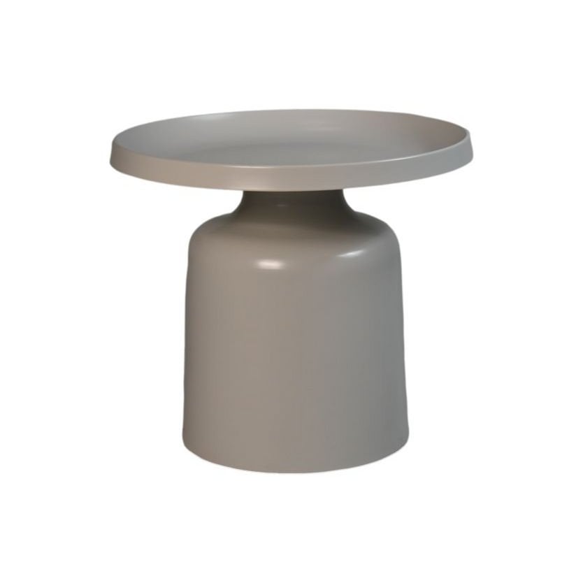 Mara side table - 50x50x42 - Warm Gray - Powder-coated metal