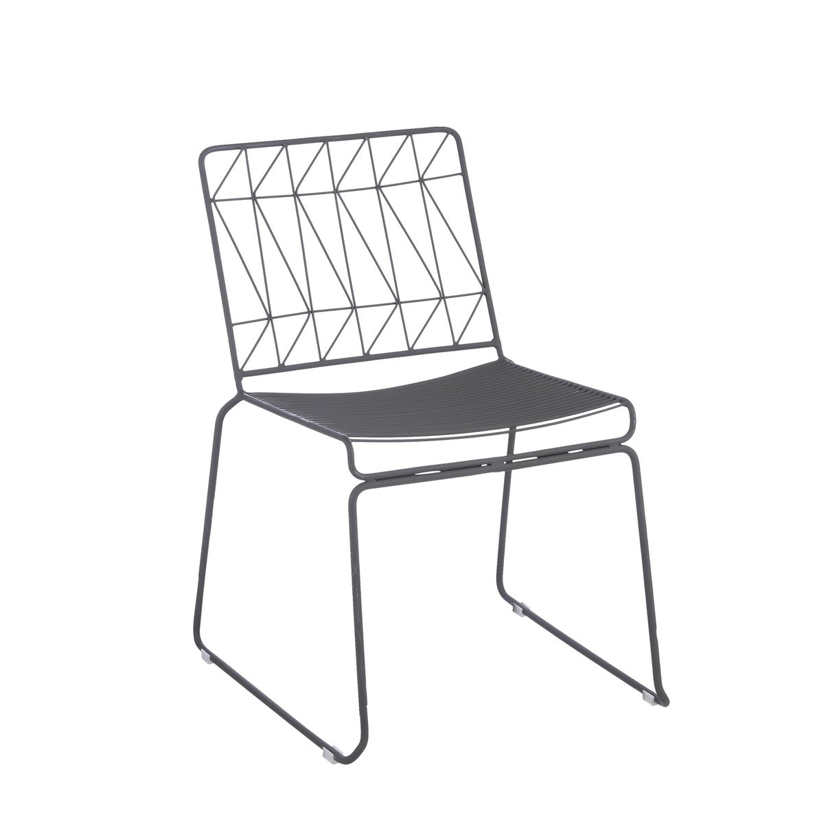 Bueno Garden chair - L53 x W55 x H77 cm - Gray