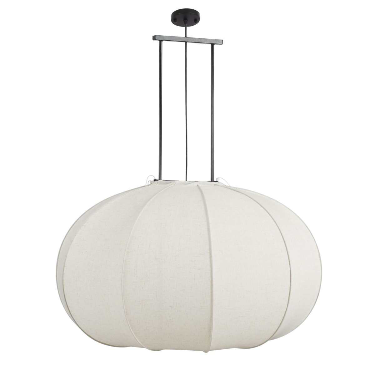 Pego Hanging Lamp - H94 x Ø83 cm - Linen - Off White