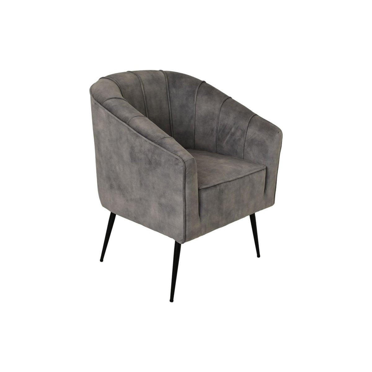 Dining room chair Chester - 60x63x83 - Dolphin gray - Adore 180