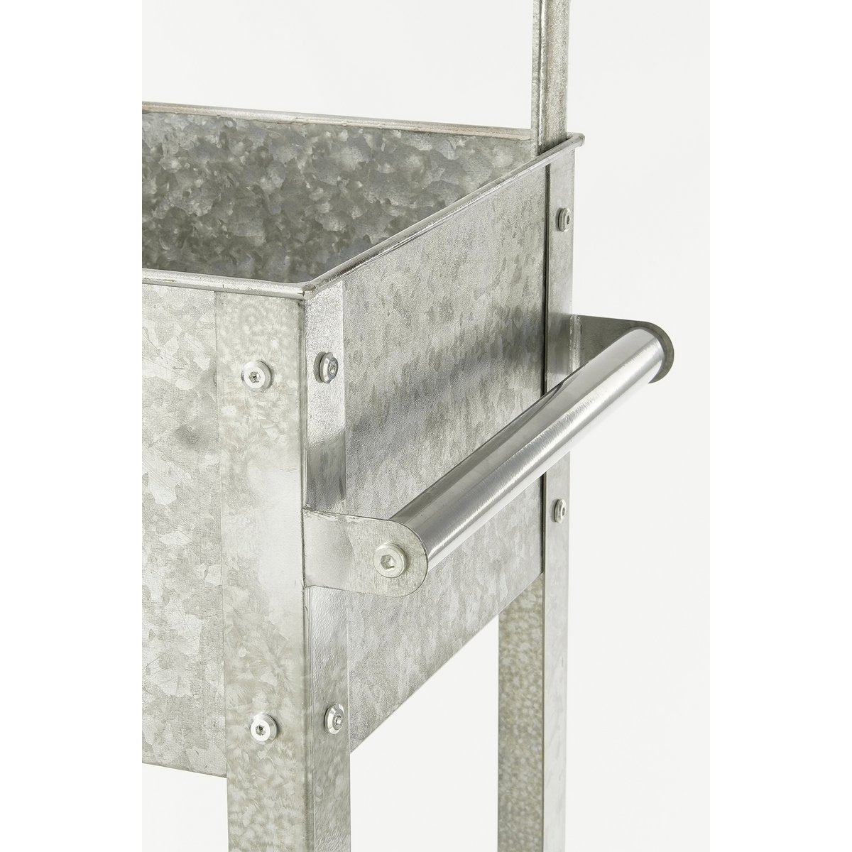 Ken Grow Table - L70 x W38 x H127 cm - Galvanized sheet steel