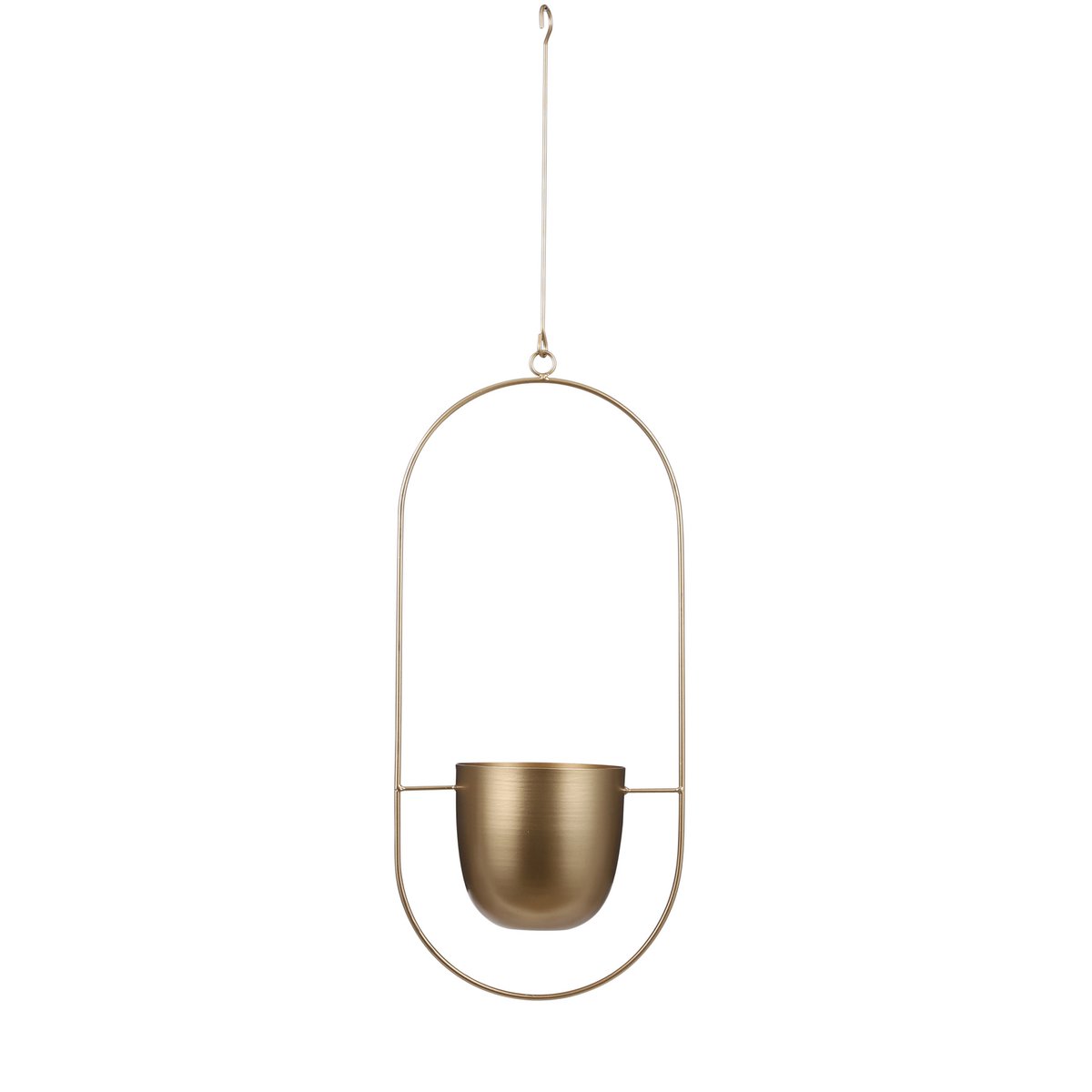 Dexter Flowerpot Hanging - L24 x W14 x H83 cm - Gold