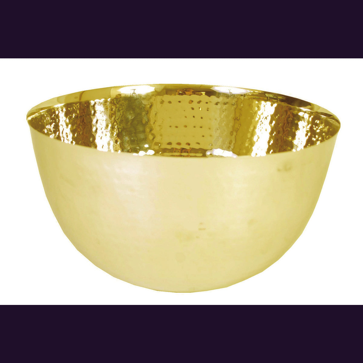 STAINLESS STEEL CHAMPAGNE SALAD BOWL 24.5 CM