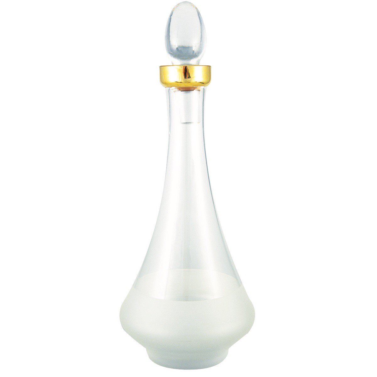 NISH GOLD RIM CARAFE