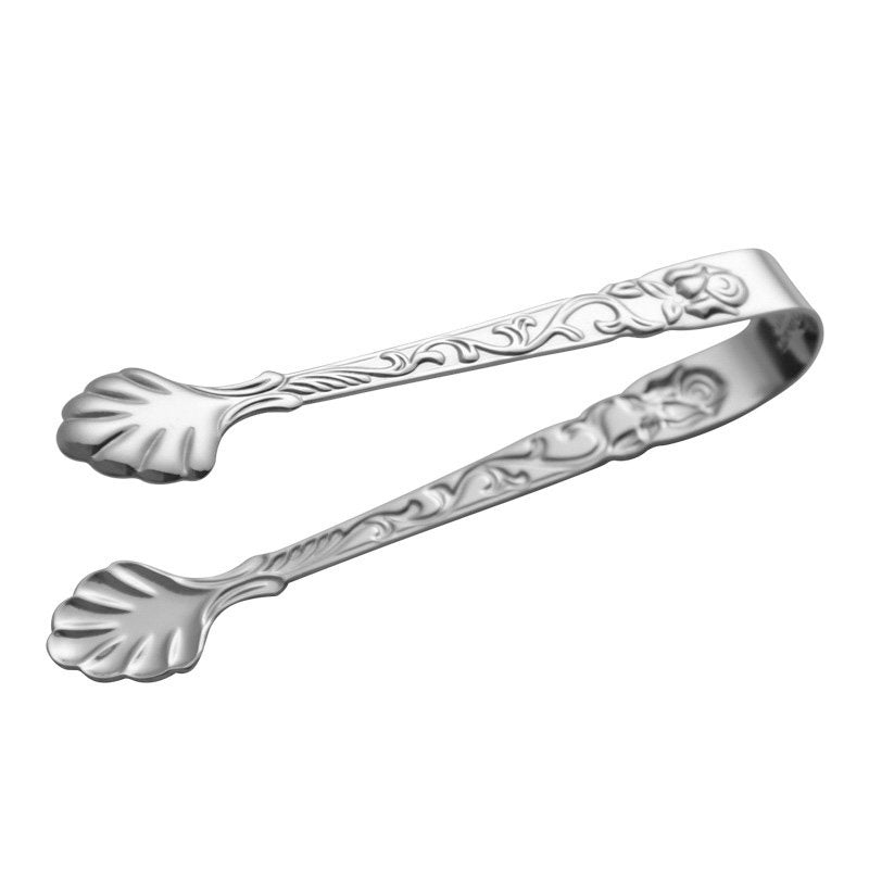 SILVER SUGAR TONGS