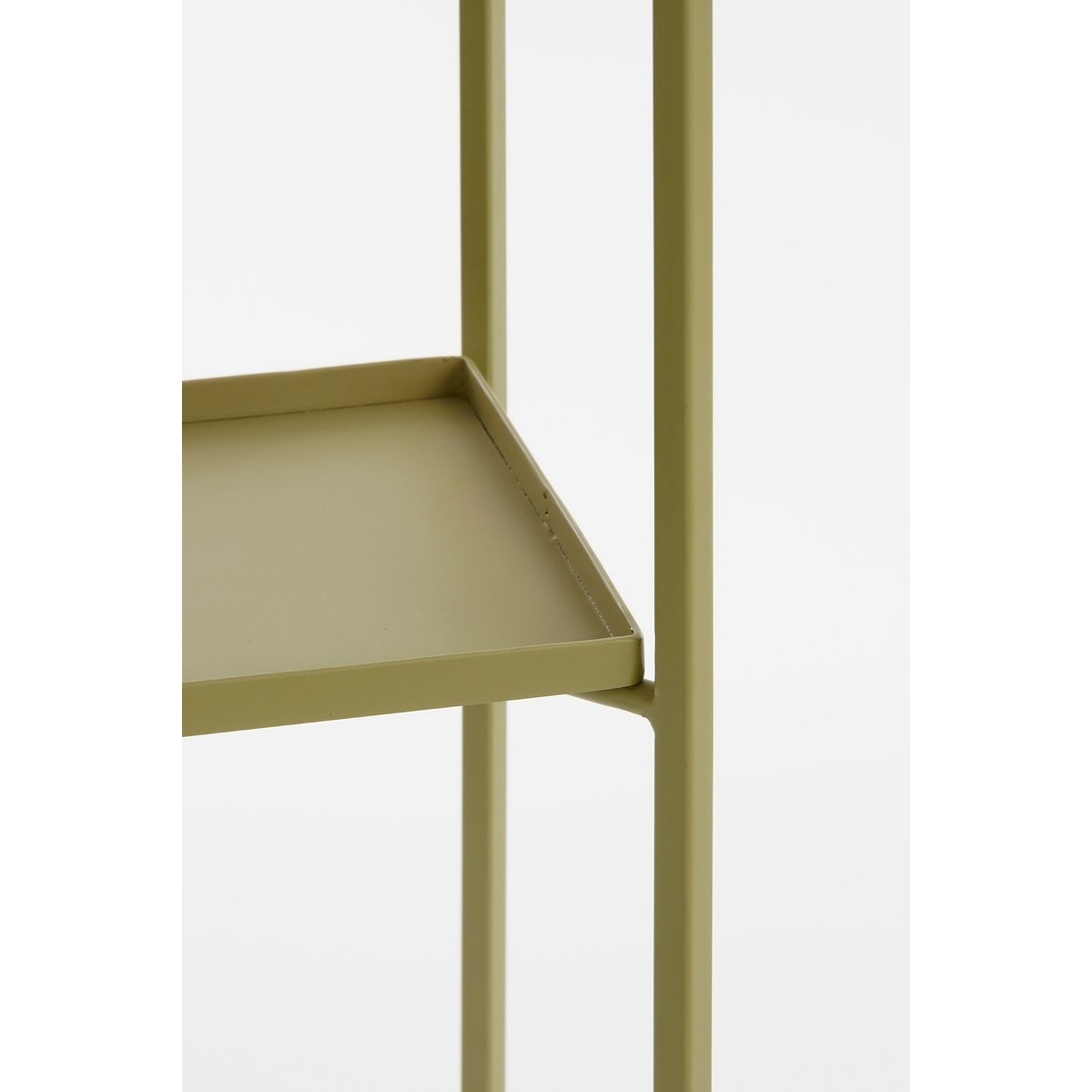 Dacia Plant Stand - L21.5 x W21.5 x H68 cm - Metal - Green