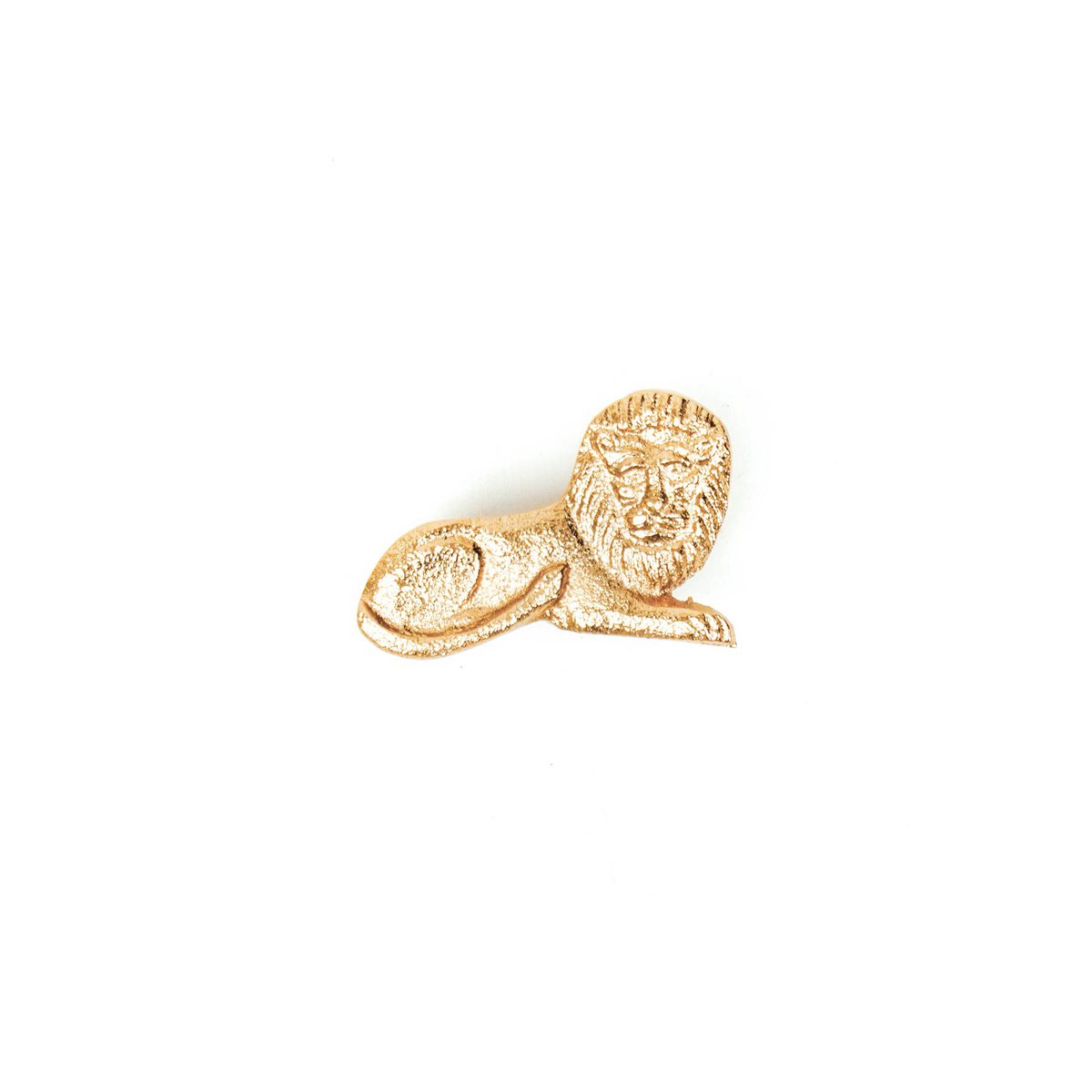 HV Candle pins - Lion - gold -6x4x1cm