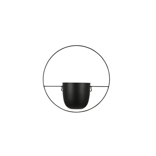 Dexter Flowerpot Wall - L34 x W14 x H34 cm - Black