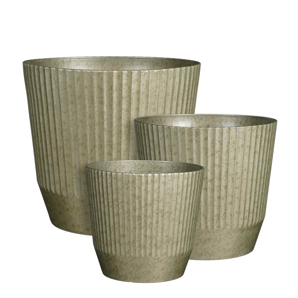 Rio Outdoor Flower Pot - H40.5 x Ø45 cm - Green