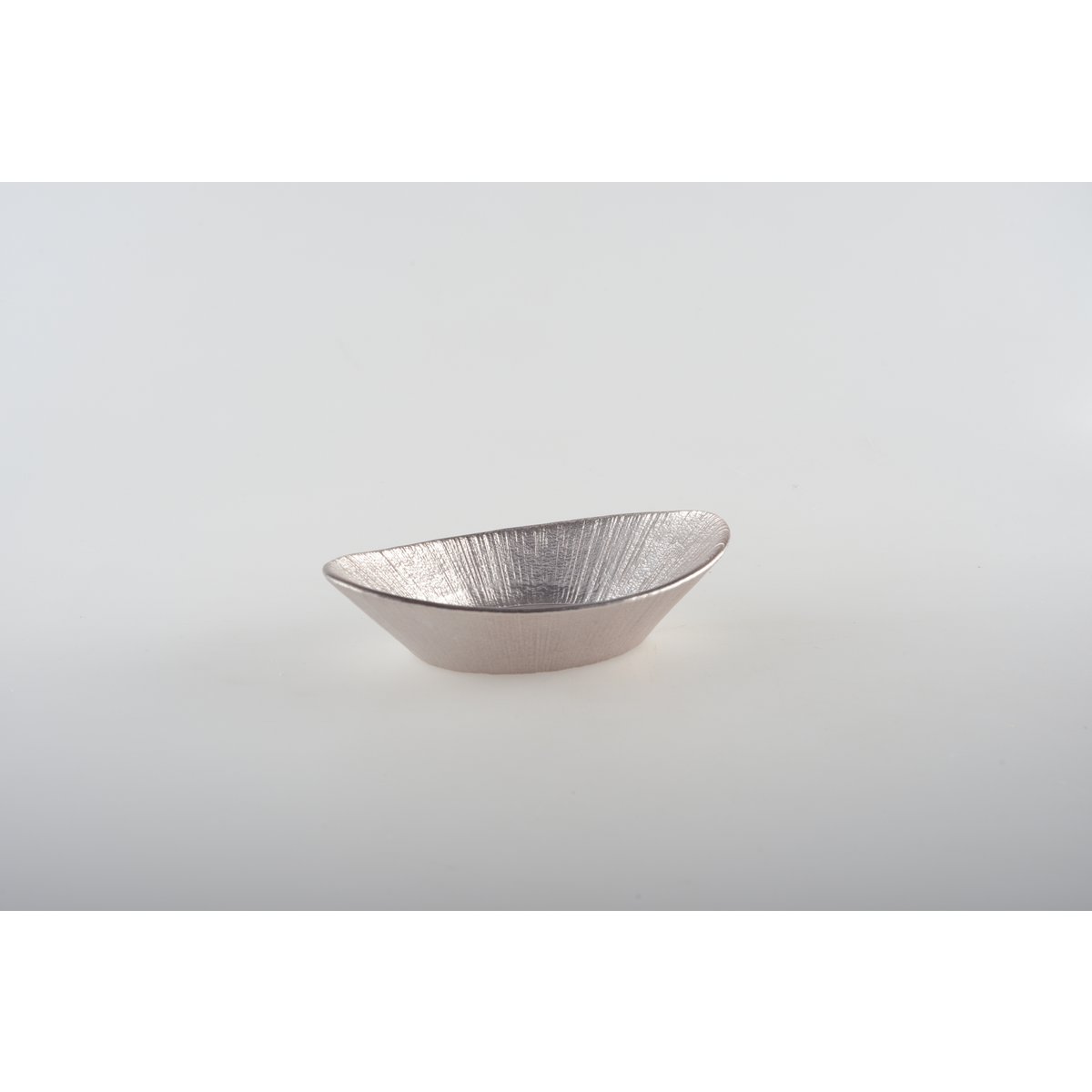 METALLIC SAND OVAL CUP 15CM