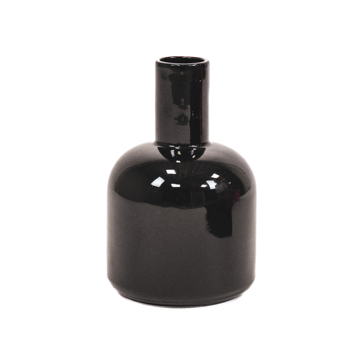 Housevitamin Jar vase - Black - 16x14x21.5cm