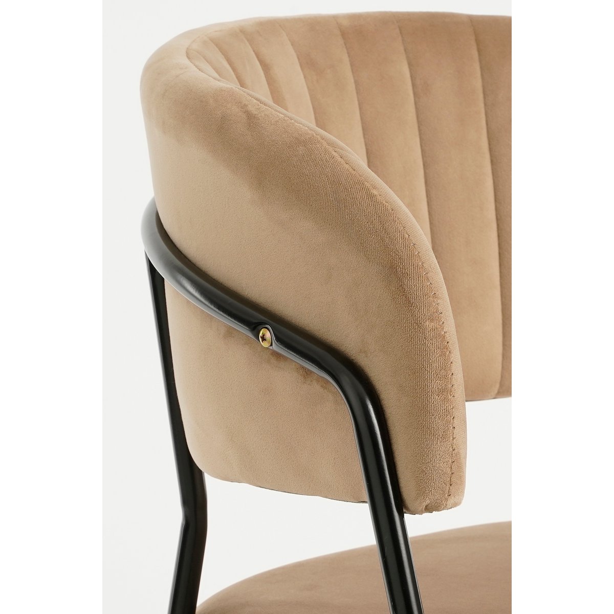 Moony Dining room chair - Velvet - Beige