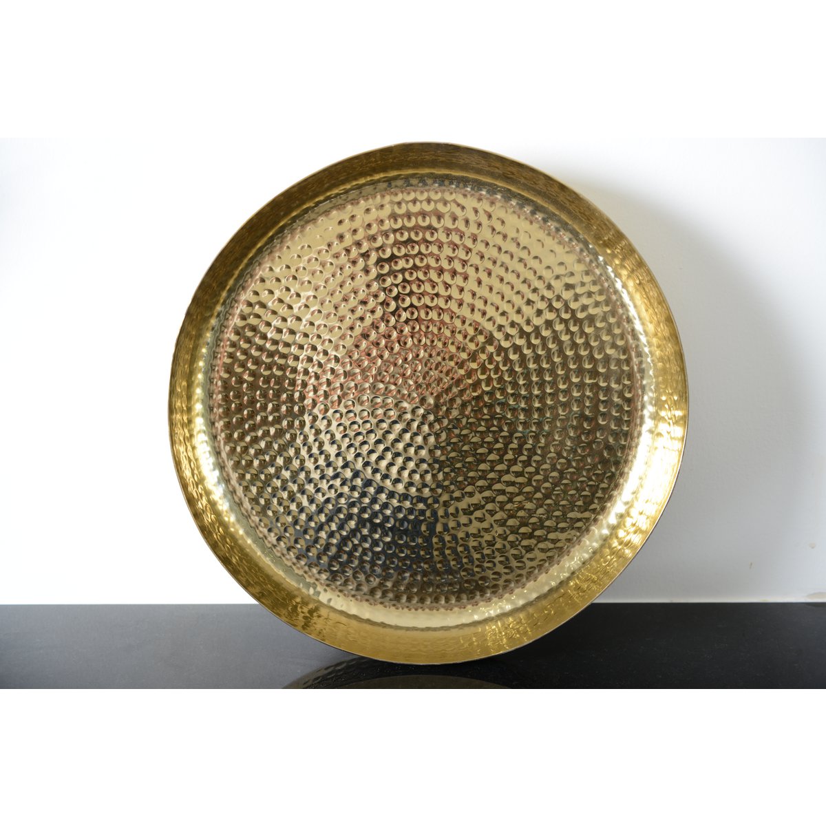 GOUD ROND DIENBLAD 40.5CM