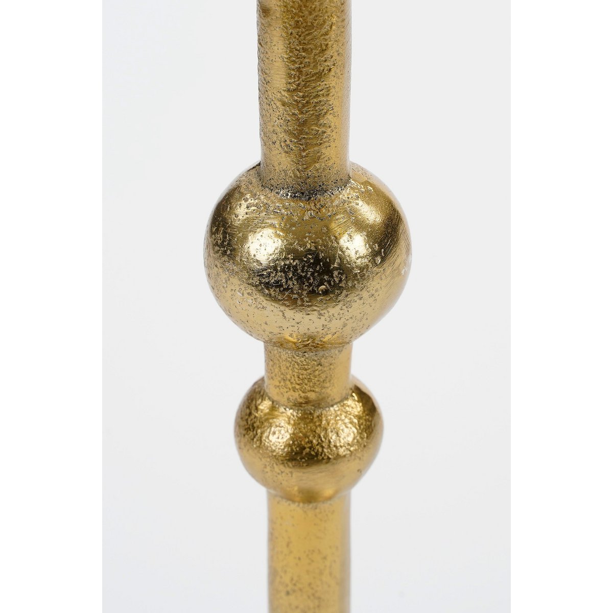 Canto Candlestick - H30 x Ø9 cm - Aluminum - Gold