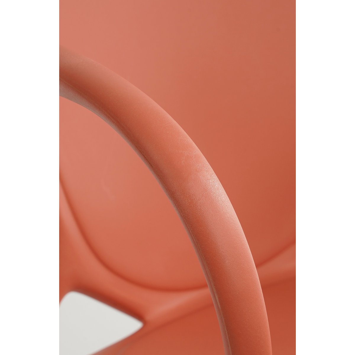 Nebraska Garden chair - L56 x W57 x H80 cm - Polypropylene - Salmon