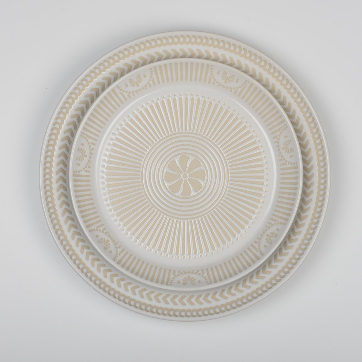 WHITE DESSERT PLATE 21CM