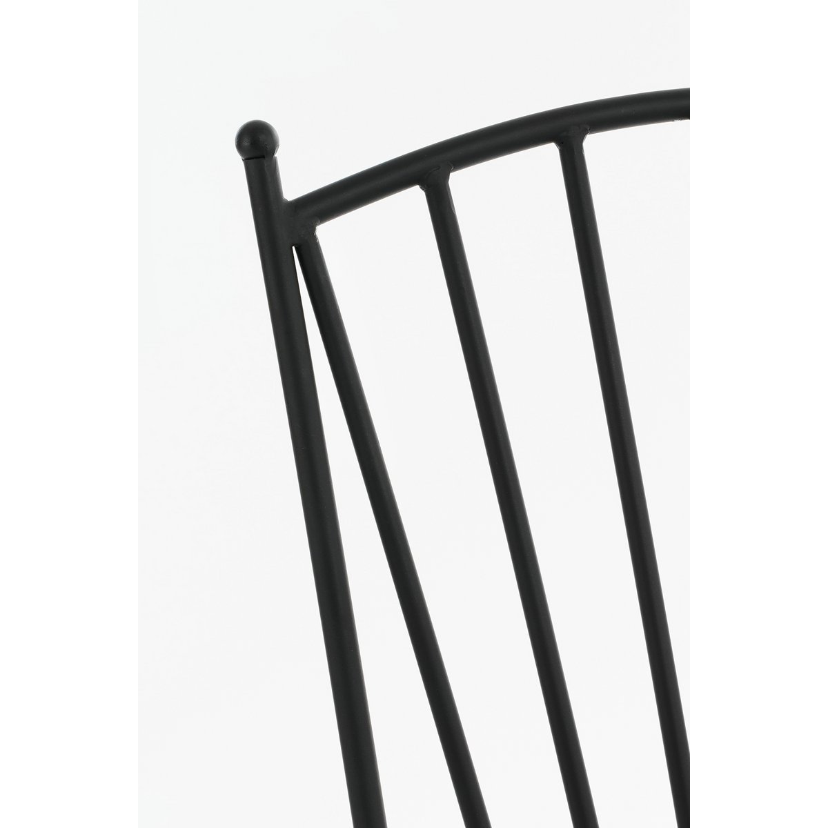 Cambria Bistro chair - L40 x W52 x H89 cm - Metal - Black