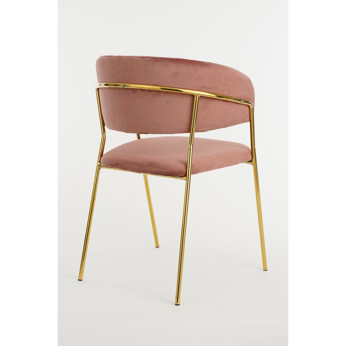 Moony Dining Room Chair - Velvet - Pink