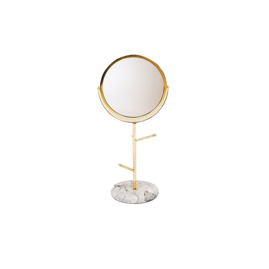 Housevitamin Jewelry Mirror - Gold - 17.5x12x37cm