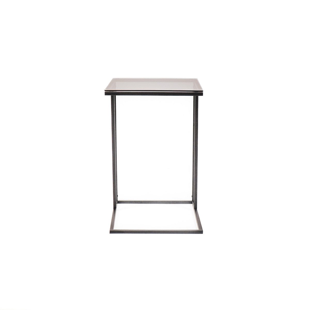 Housevitamin Sofa Side Table - Black - 40x35x51cm