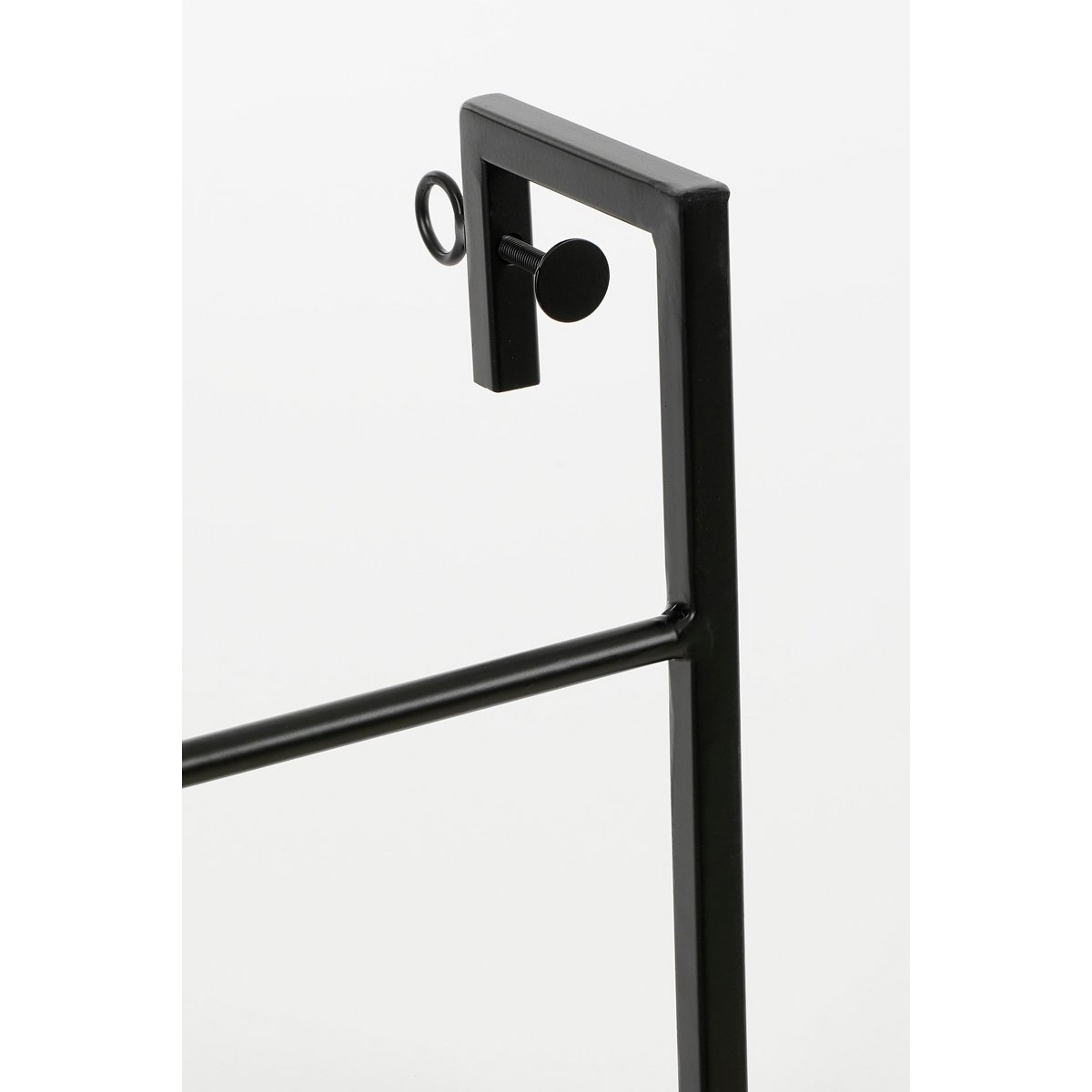 Dani Hanging Plant Rack - L54 x W10 x H90 cm - Metal - Black