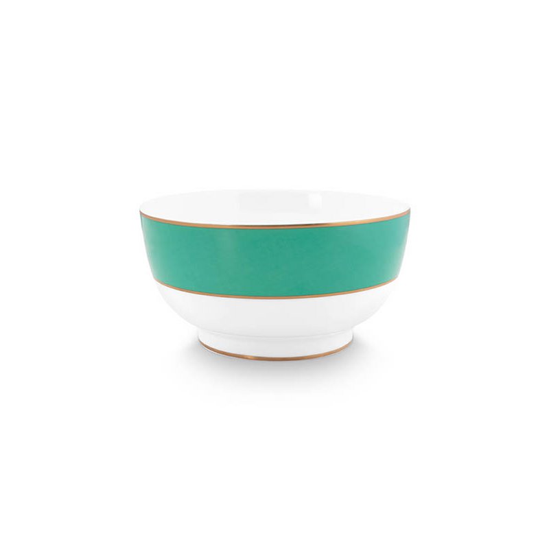 Bowl Pip Chic Gold-Green 20.5cm