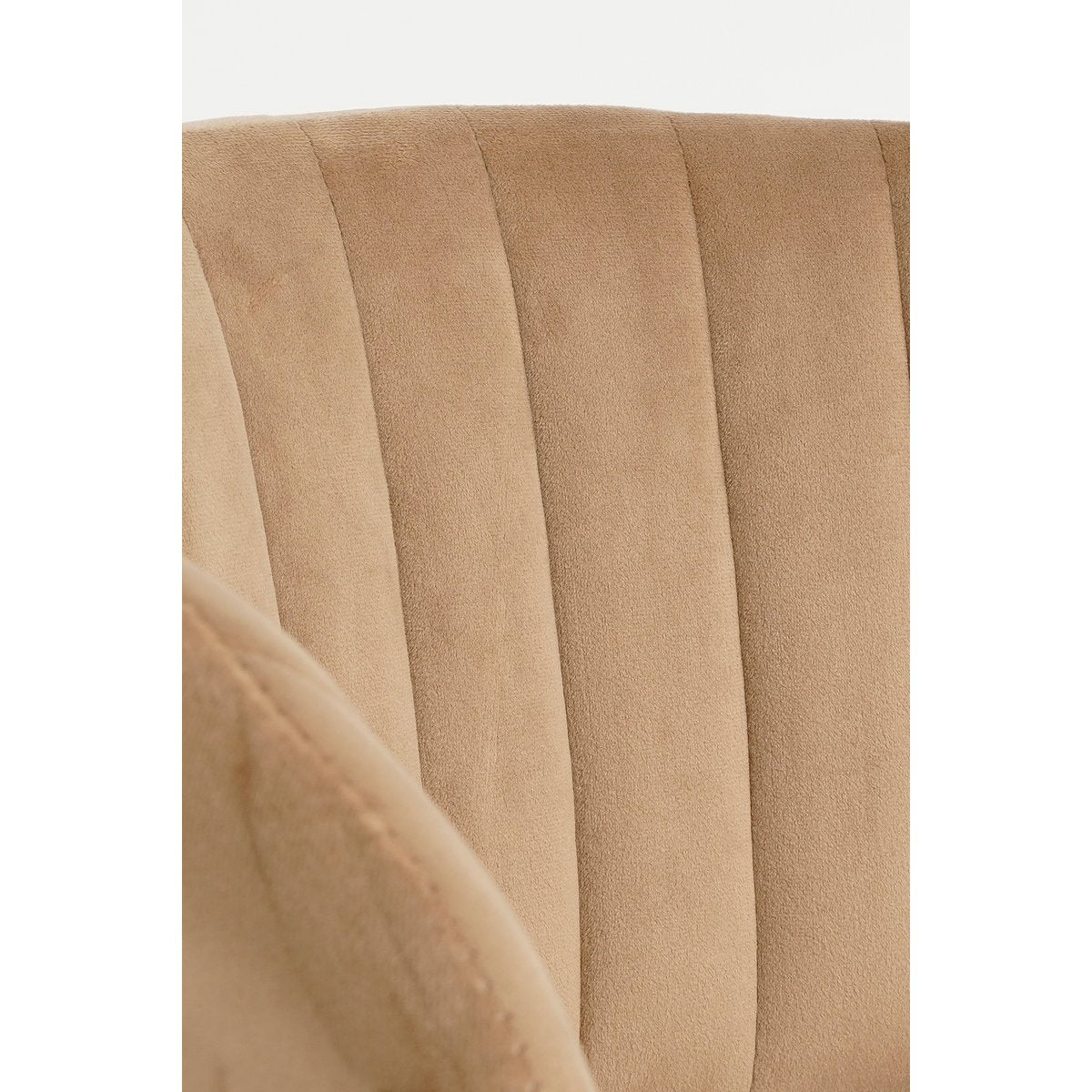 Moony Dining room chair - Velvet - Beige