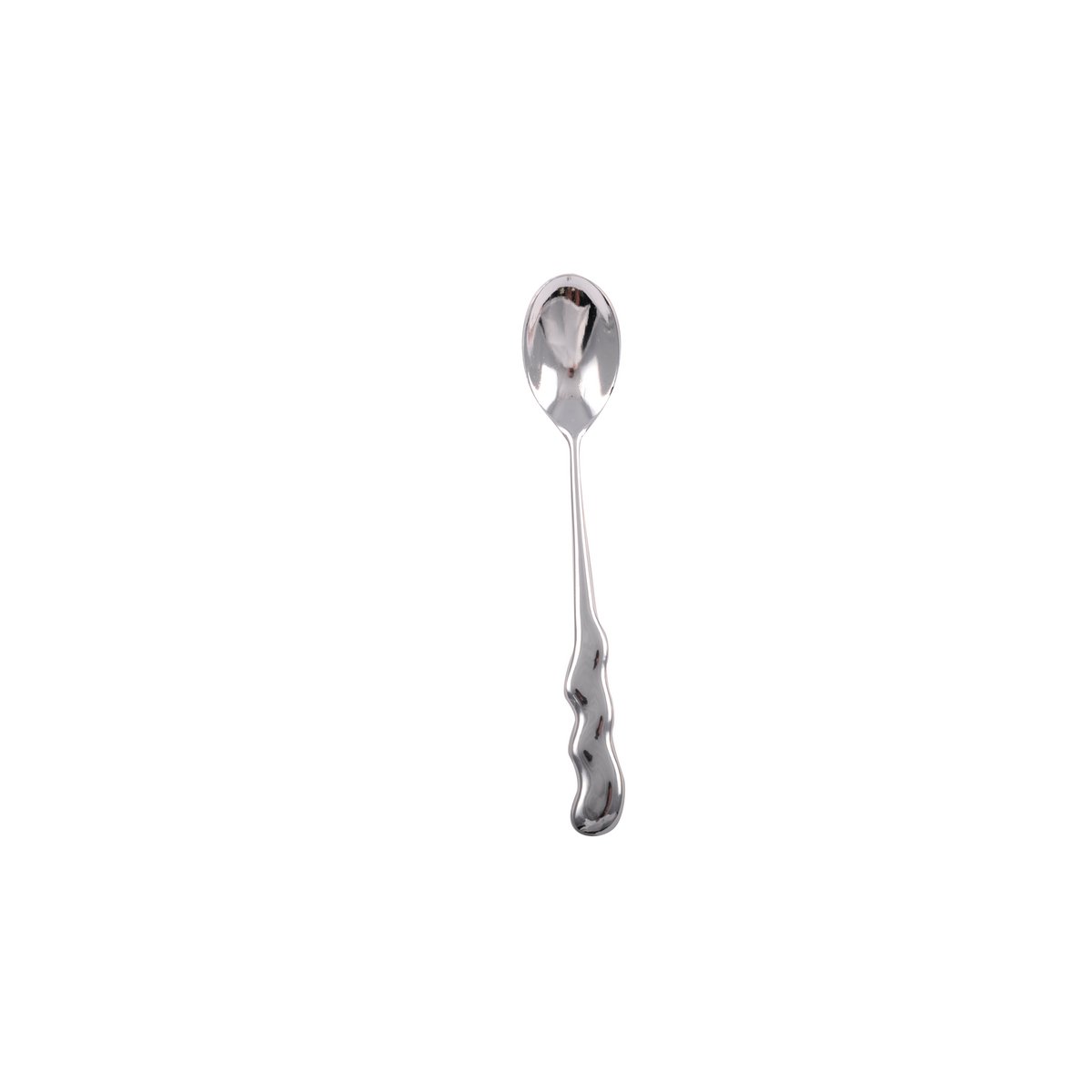 SILVER JACKED DESSERT SPOONS - SET OF 6