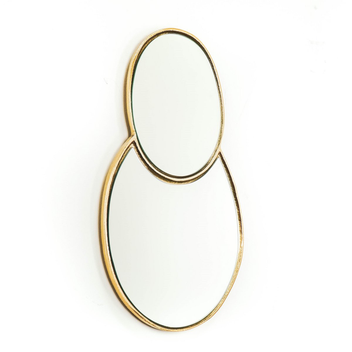 HV 2 Organically shaped mirrors - Gold 1x28x43cm